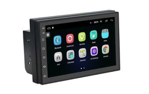 Car Radio Bluetooth Single DIN Car Stereo Audio, Car Audio with Hands free and Remote Control
